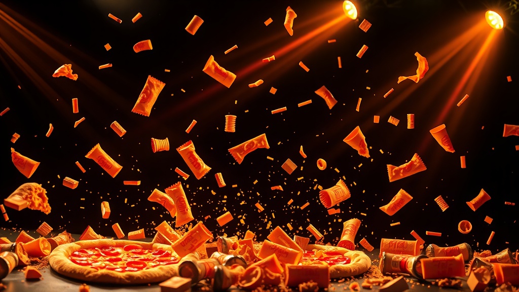 Pizza/KitKat Heist Connection