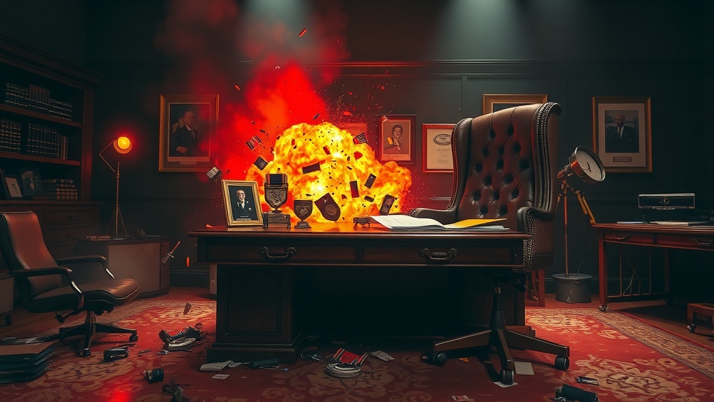 Rocky Carroll NCIS Exit